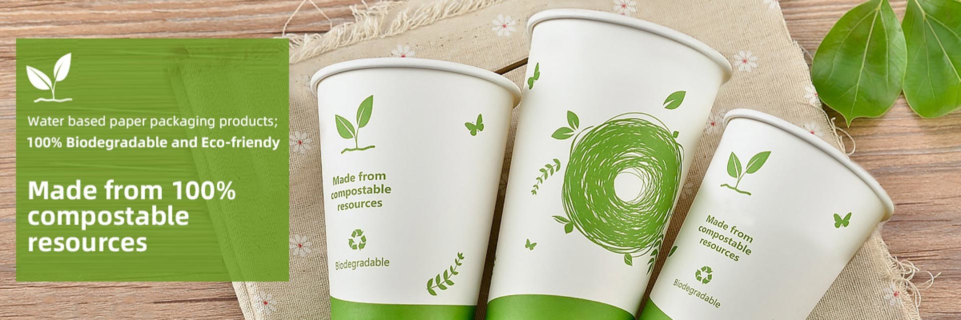 qualidade Copo de café de papel aquoso fábrica
